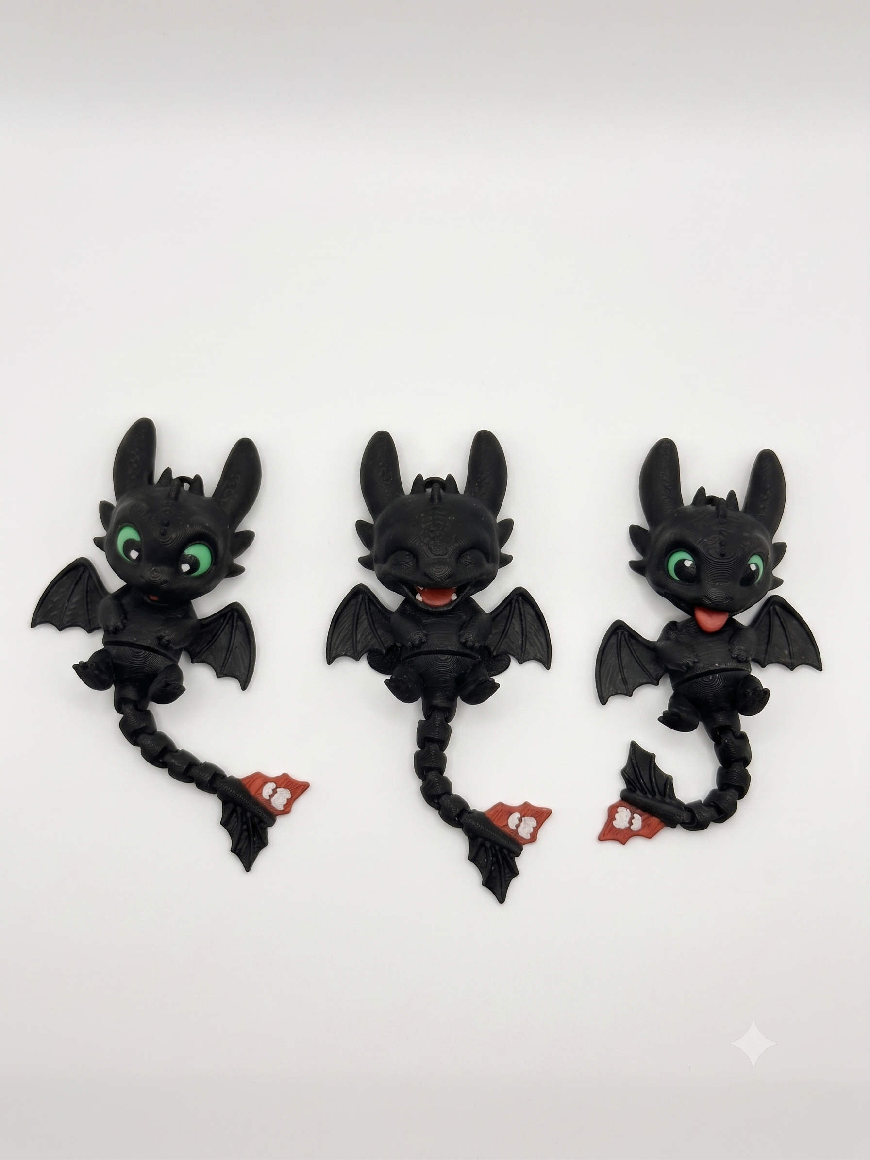 Ключодържател Дракон гъвкав (3 Вариянта) / Flexy Keychain Dragon (3 Variants)